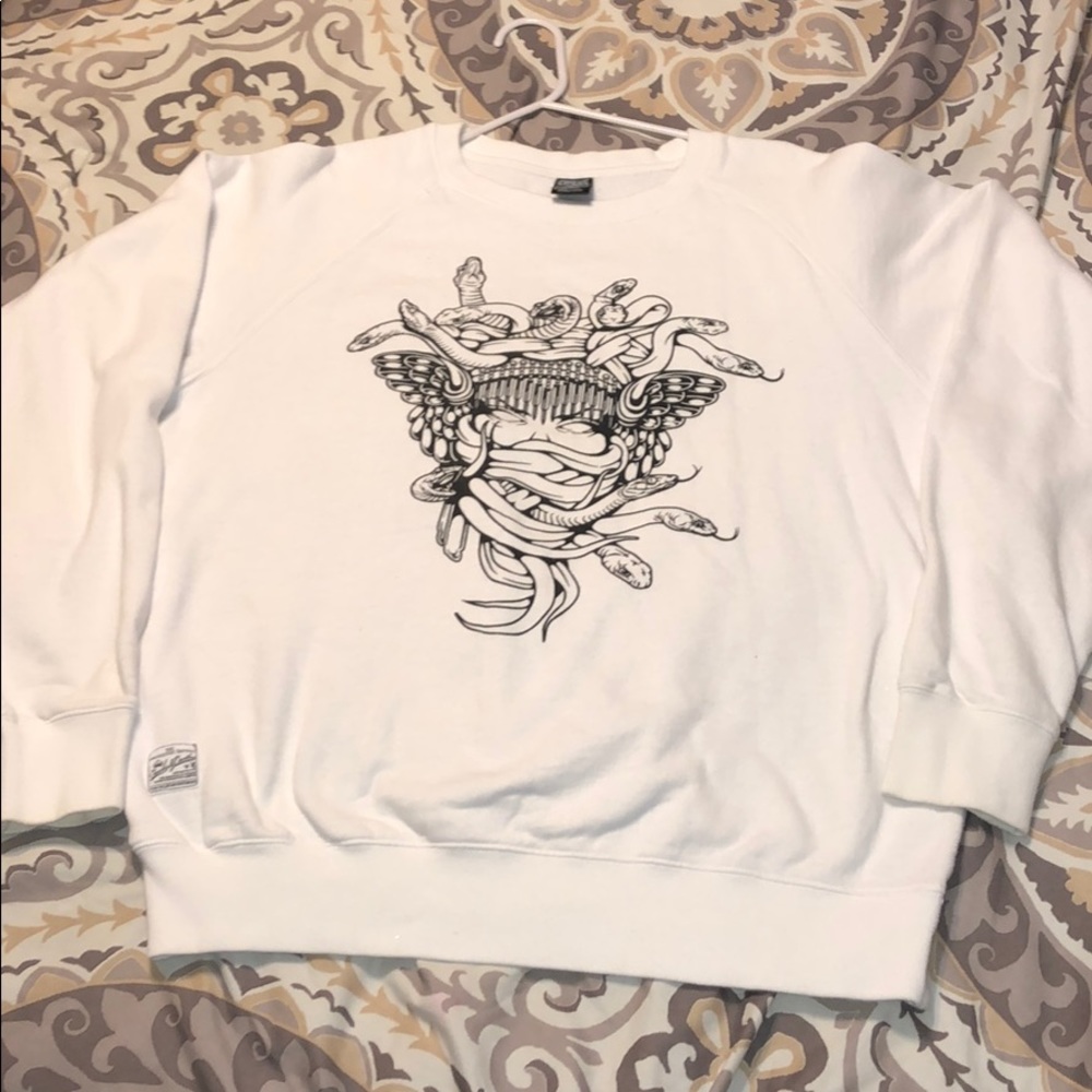 Crooks & Castles Medusa crewneck sweater